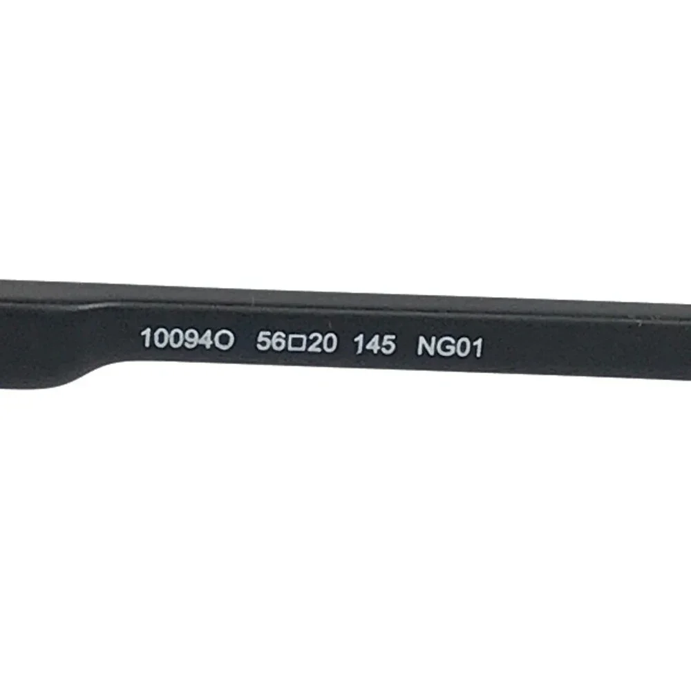 OGA by Morel Eyeglasses Frames 10094O NG01 Matte Black Square Full Rim 56-20-145